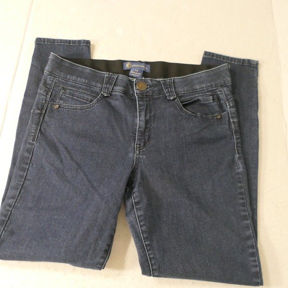 Democracy Denim - Democracy Women "Ab"solution Skinny Jeans 12 Dark Blue Stretch B1105F9QV Comfort